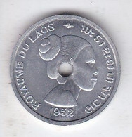 MONEDA DE LAOS DE 10 CENTS DEL AÑO 1952 (COIN) - Laos