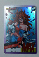 Carte Dragon Ball Z Fancard Custom PRISM HOLO MANGA PIN UP SEXY BEAUTY Neuve N°3 - Dragonball Z