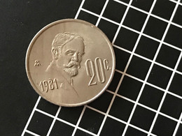 Münze Münzen Umlaufmünze Mexiko 20 Centavos 1981 - Mexique