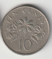 SINGAPORE 2009: 10 Cents, KM 100 - Singapour