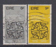 IERLAND - Michel - 1969 - Nr 232/33 - Gest/Obl/Us - Oblitérés