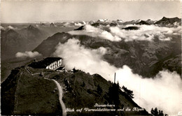 Stanserhorn - Blick Auf Vierwaldstättersee Und Die Alpen (3706) * 18. 7. 1957 - Stans