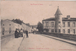 Cpa - BRASSAC - ENTREE DE LA VILLE - Brassac