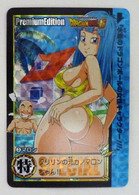 Carte Dragon Ball Z Fancard Custom PRISM HOLO MANGA PIN UP SEXY BEAUTY Neuve N°22 - Dragonball Z