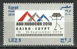 Egypt - 2010 - ( ABU Asia Pasific Robot Contest - Robocon ) - MNH (**) - Unused Stamps