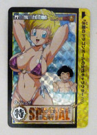 Carte Dragon Ball Z Fancard Custom PRISM HOLO MANGA PIN UP SEXY BEAUTY Neuve N°35 - Dragonball Z