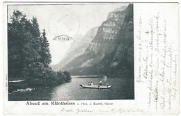 Abend Am Klönthalsee 1901 - Autres & Non Classés