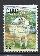 EIRE IRELAND IRLANDA 1991 IRISH SHEEP WICKLOW CHEVIOT 32p USED USATO OBLITERE' - Used Stamps