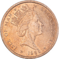 Monnaie, Île De Man, 2 Pence, 1988 - Île De  Man