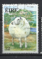 EIRE IRELAND IRLANDA 1991 IRISH SHEEP WICKLOW CHEVIOT 32p USED USATO OBLITERE' - Used Stamps