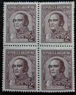 Timbre D'Argentine  1935 Justo José De Urquiza Stampworld N° 406 - Nuevos