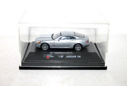 HIGH SPEED - JAGUAR XK - GRIS - VOITURE AUTOMOBILE MODELE REDUIT MINIATURE 1/87 - ANCIEN VEHICULE  (1712.68) - Schaal 1:87