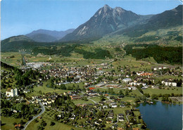 Sarnen Mit Sarnersee Und Stanserhorn (10887) * 3. 7. 1989 - Sarnen