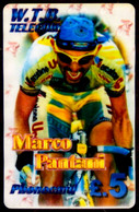 SCHEDA PHONECARD U.K. UNITED KINGDOM W.T.B. TELECOM MARCO PANTANI 02 - A Identificar