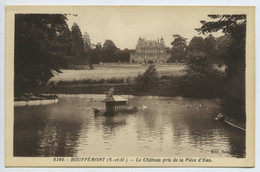 Bouffémont - Le Château Pris De La Pièce D'eau - Bouffémont