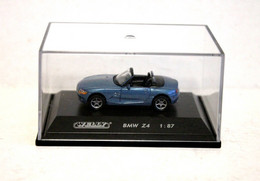 WELLY - BMW Z4 - BLEU - CABRIOLET DECAPOTABLE VOITURE AUTOMOBILE MINIATURE 1/87 - ANCIEN VEHICULE  (1712.77) - Scala 1:87