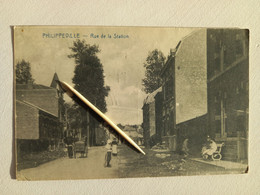 PHILIPPEVILLE - Rue De La Station 1922 - Philippeville
