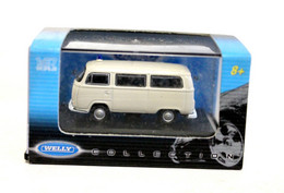 WELLY - VOLKSWAGEN BUS T2 1972 - VOITURE AUTOMOBILE MODELE REDUIT MINIATURE 1/87 - ANCIEN VEHICULE  (1712.84) - Echelle 1:87