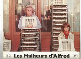 Affiche , 30 X 24.5 , Cinéma, LES MALHEURS D'ALFRED, Pierre Richard , Frais Fr 2.45 E - Posters