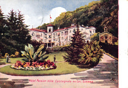 Lugano, Hotel Pension Villa Castagnola, 1907 - Agno