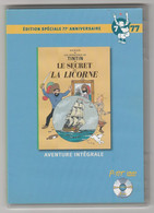 TINTIN : Mini DVD "Le Secret De La Licorne" Edition Spéciale 77ème Anniversaire ( Voir Photos ) - TV-Reeksen En Programma's