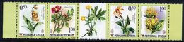 BOSNIAN SERB REPUBLIC 2004 Flowers Strip MNH / **.  Michel 317-20 - Bosnie-Herzegovine