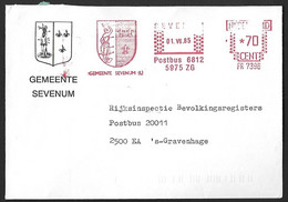 Gemeente Sevenem - Maschinenstempel (EMA)