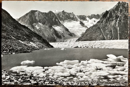 AK: MÄRJELENSEE Am ALETSCHGLETSCHER 1959 - Lens