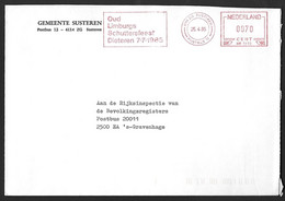 Gemeente Susteren - Oud Limburgs Schuttersfeest Dieteren 7-7-1985 - Maschinenstempel (EMA)