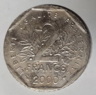 FRANCE 2 FRANCS NICKEL 2000 - 2 Francs