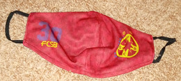 STEAUA BUCHAREST COVID MASK, SOCCER,WASHABLE USED - Andere & Zonder Classificatie