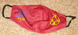 STEAUA BUCHAREST COVID MASK, SOCCER,WASHABLE USED - Otros & Sin Clasificación