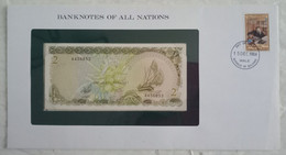 Billet Banque Des Maldives 2 Rufiyaa Banknotes Of All Nations UNC - Maldivas