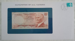 Billet Banque De Turquie 20 Lirasi Banknotes Of All Nations UNC - Turquie