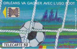 Telecarte Privée - D482 - Neuve - USO Foot Orleans - SC5ab - 1000 Ex  - 50 Un - 1990 - Privées