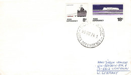 ROSS DEPENDENCY - LETTER 1974 SCOTT BASE > GERMANY / ZG24 - Lettres & Documents