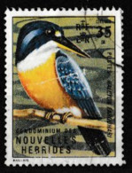 Nouvelle-Hébrides - 1974 - Y&T N° 386 - Faune Oiseaux Halcyon - Tp Obli (0) - Used (0) - Usato (0) - Gebraucht