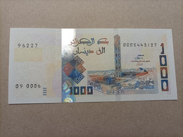 Billete De Argelia De 1000 Dinares, Año 2018, UNC - Algeria