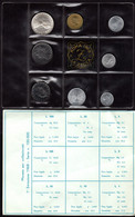 1968 Italia, Divisionale Con 500 Lire Argento Silver - Jahressets & Polierte Platten