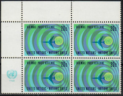 1968 Air Block Of 4 Sc C13 / YT A13 / Mi 202 MNH / Neuf Sans Charniere / Postfrisch [zro] - Poste Aérienne