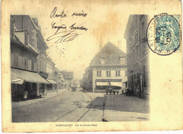 CARTE POSTALE  Ancienne De HERICOURT - Gde Rue - Héricourt