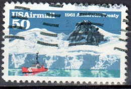 United States 1991 Antarctic Treaty - Sc # C130- Mi 2148 - Used - 3a. 1961-… Used