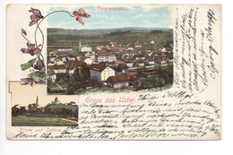 Gruss Aus USTER Jugendstil Künzli No. 5508 Gel. 1907 N. Pfäffikon - Pfäffikon