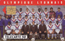 Telecarte Privée - D574 - Neuve - Foot - Olympique Lyonnais - Gem - 5000 Ex  - 50 Un - 1991 - Ad Uso Privato