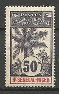 HAUT-SENEGAL ET NIGER N° 13 NEUF* LEGERE TRACE DE CHARNIERE / MH - Unused Stamps