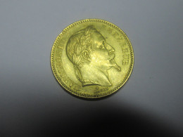 20 FRANCS OR 1866 BB - 20 Francs (oro)