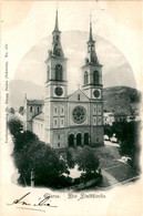 Glarus - Die Stadtkirche (570) * 23. 3. 1901 - Autres & Non Classés