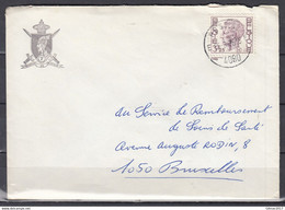 Brief Van Post 12 E Naar Bruxelles - 1970-1980 Elström