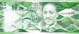 BARBADOS 5 DOLLARS P 74a 2013 UNC SC NUEVO - Barbades