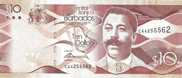 BARBADOS 10 DOLLARS P 75a 2013 UNC SC NUEVO - Barbades